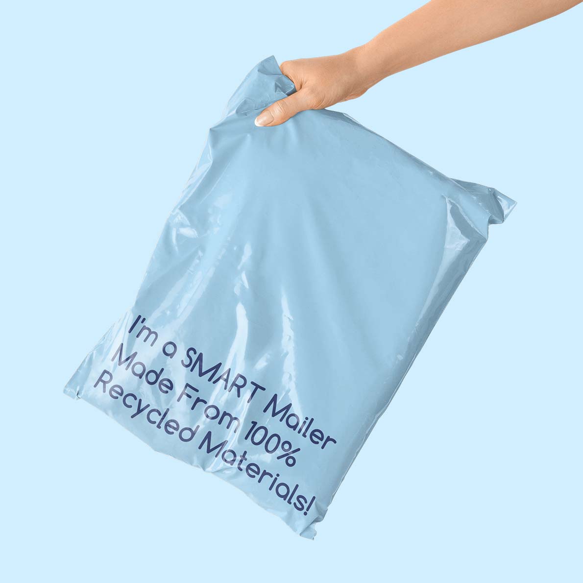 Blue SMART Mailer | Eco Friendly Shipping Supplies | SMART Mailers