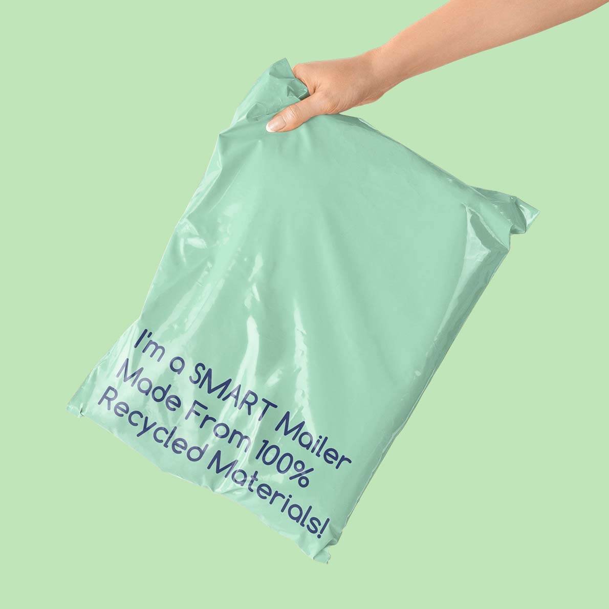 Green SMART Mailer | Eco Friendly Poly Mailers | Eco Mailer Bags