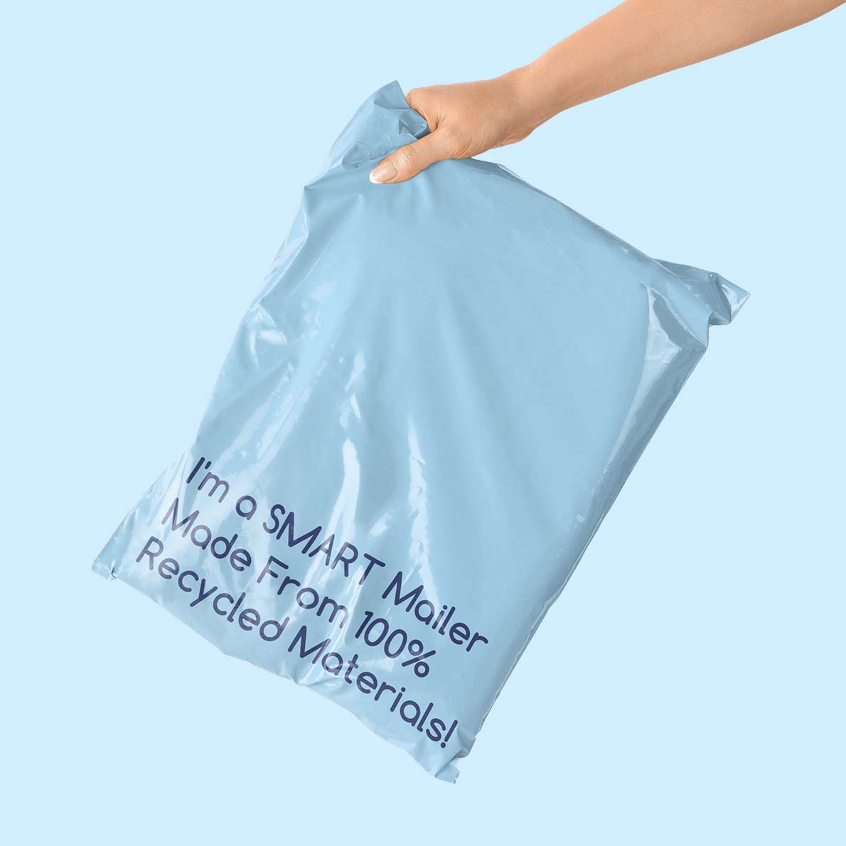 Blue Eco-Friendly Mailers